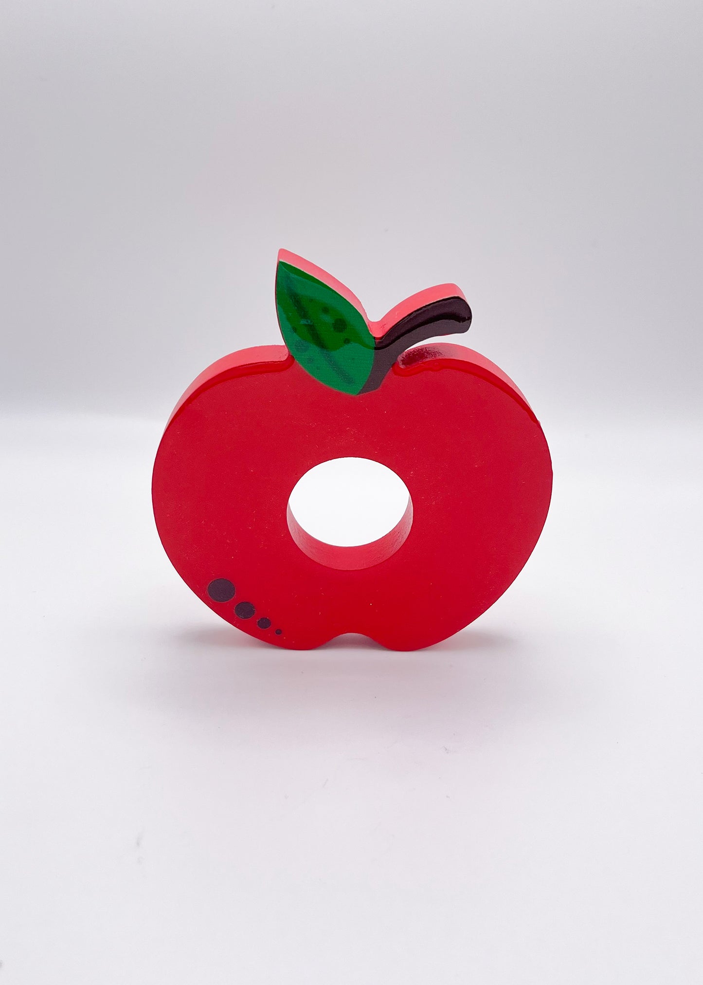 Apple Napkin Ring Set of 4